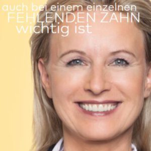 Patientenflyer "Fehlender Einzelzahn" (20 Pkg)