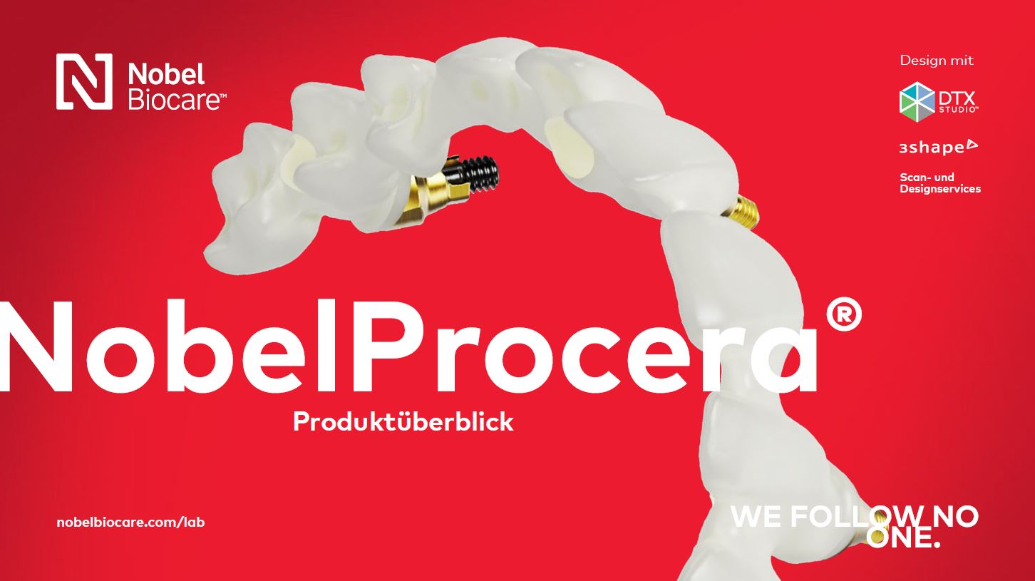 NobelProcera Product overview 21.1 DE