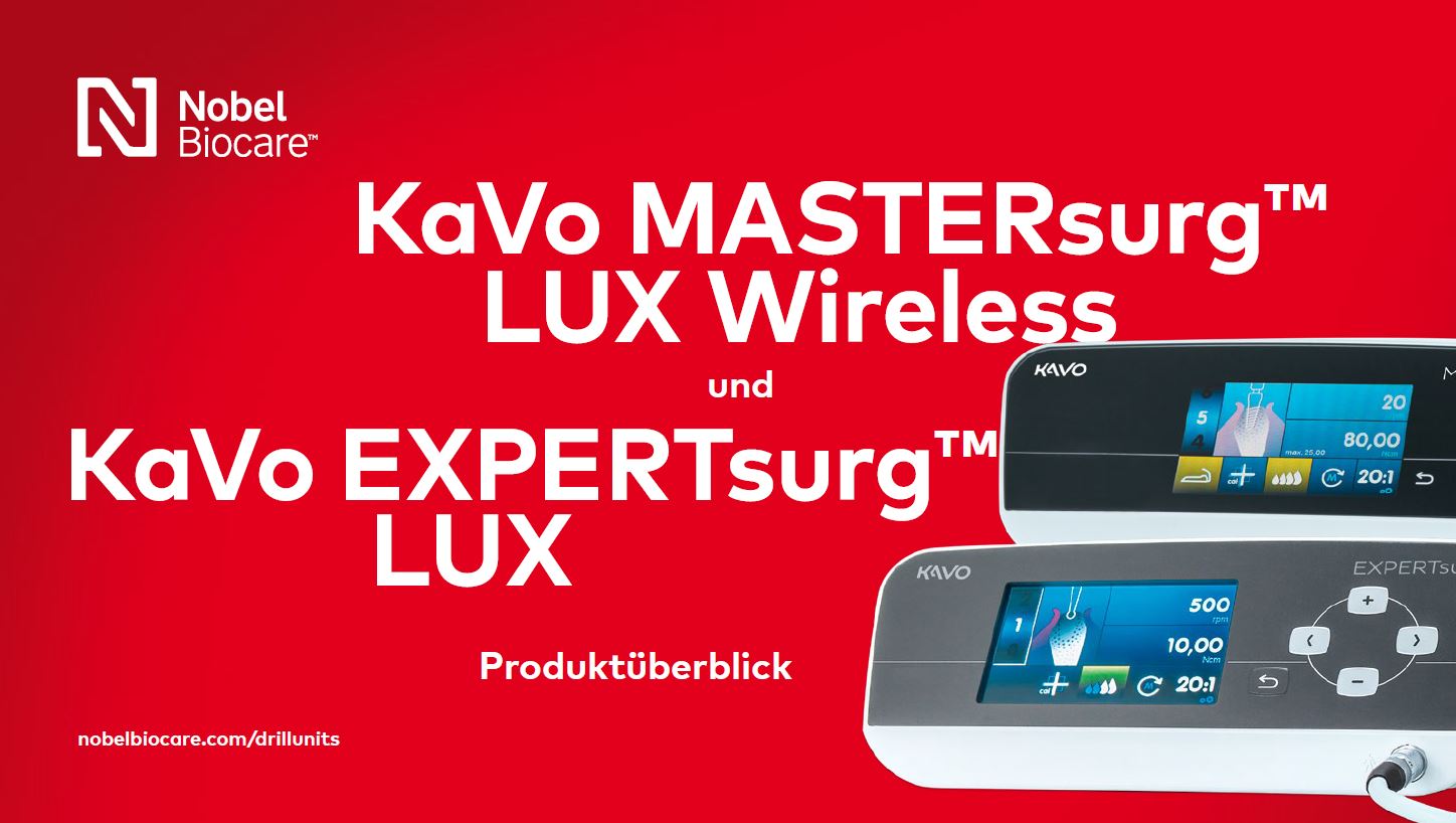 KaVo Drill Units Product Overviw 21.1 DE