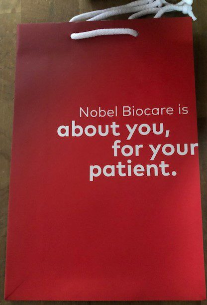 Papiertragetaschen Nobel Biocare