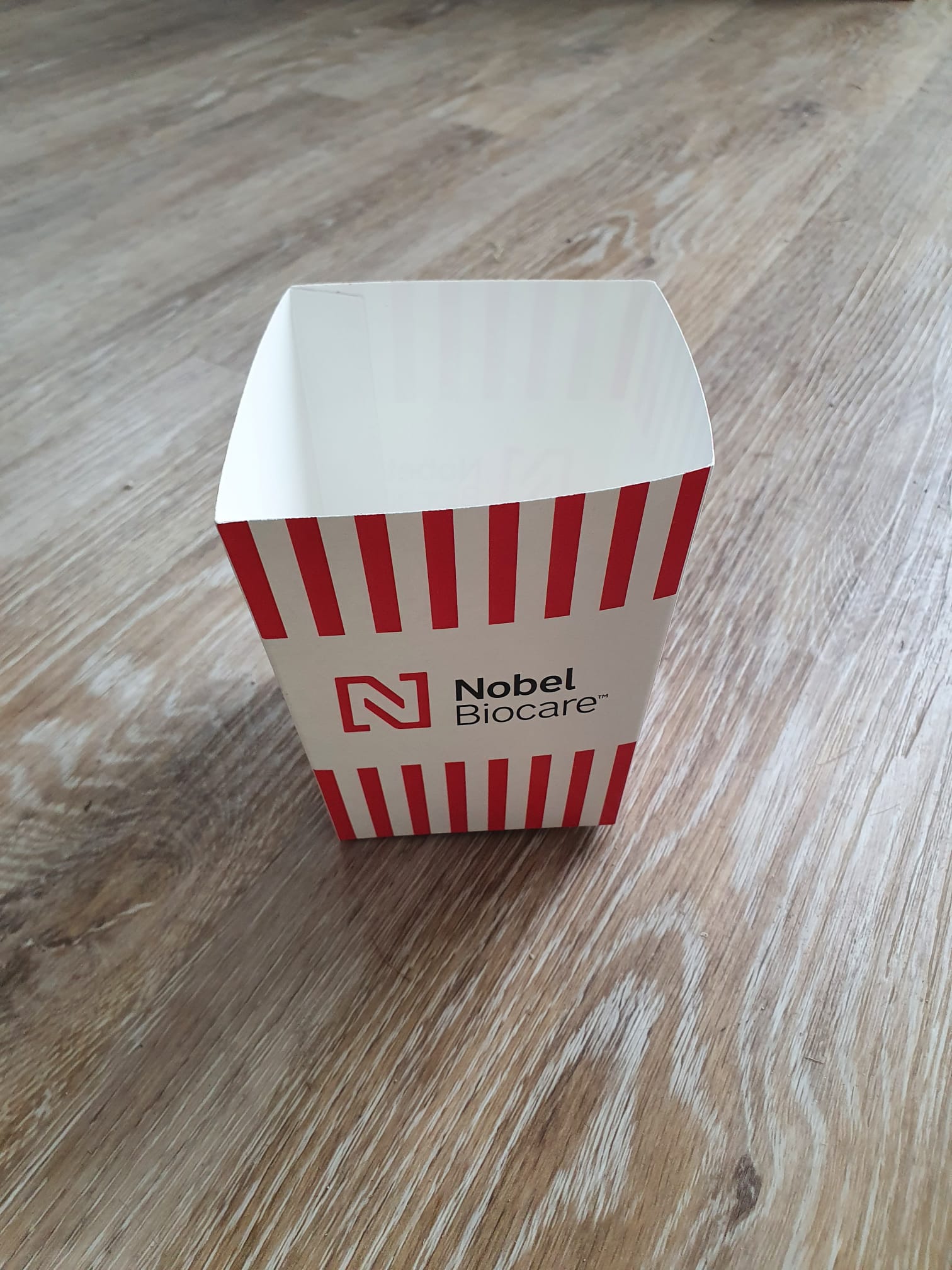 Popcornbox "Nobel Biocare"