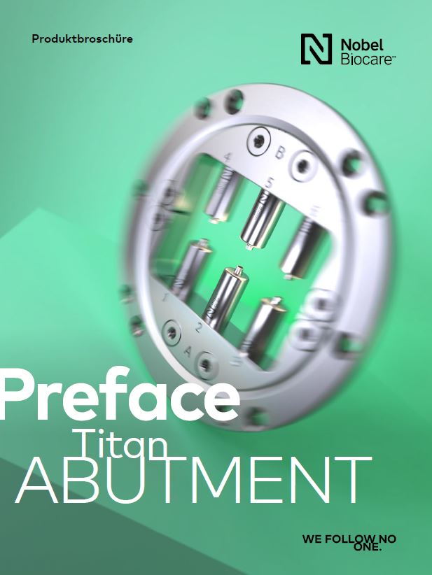 Preface Titan Abutment Broschüre - Deutsch