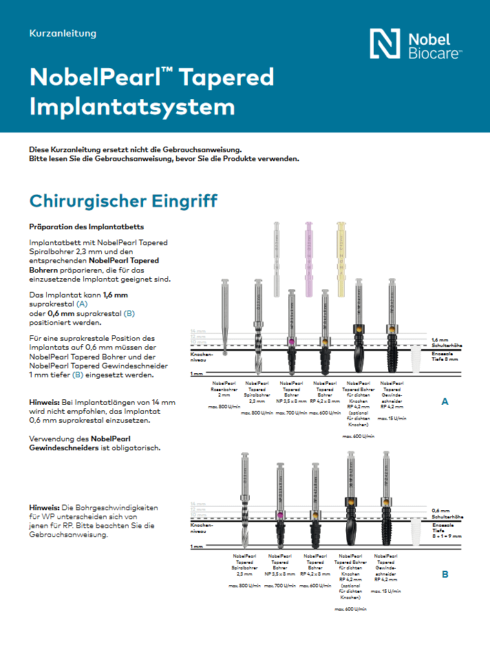 Nobel Pearl Quick Guide