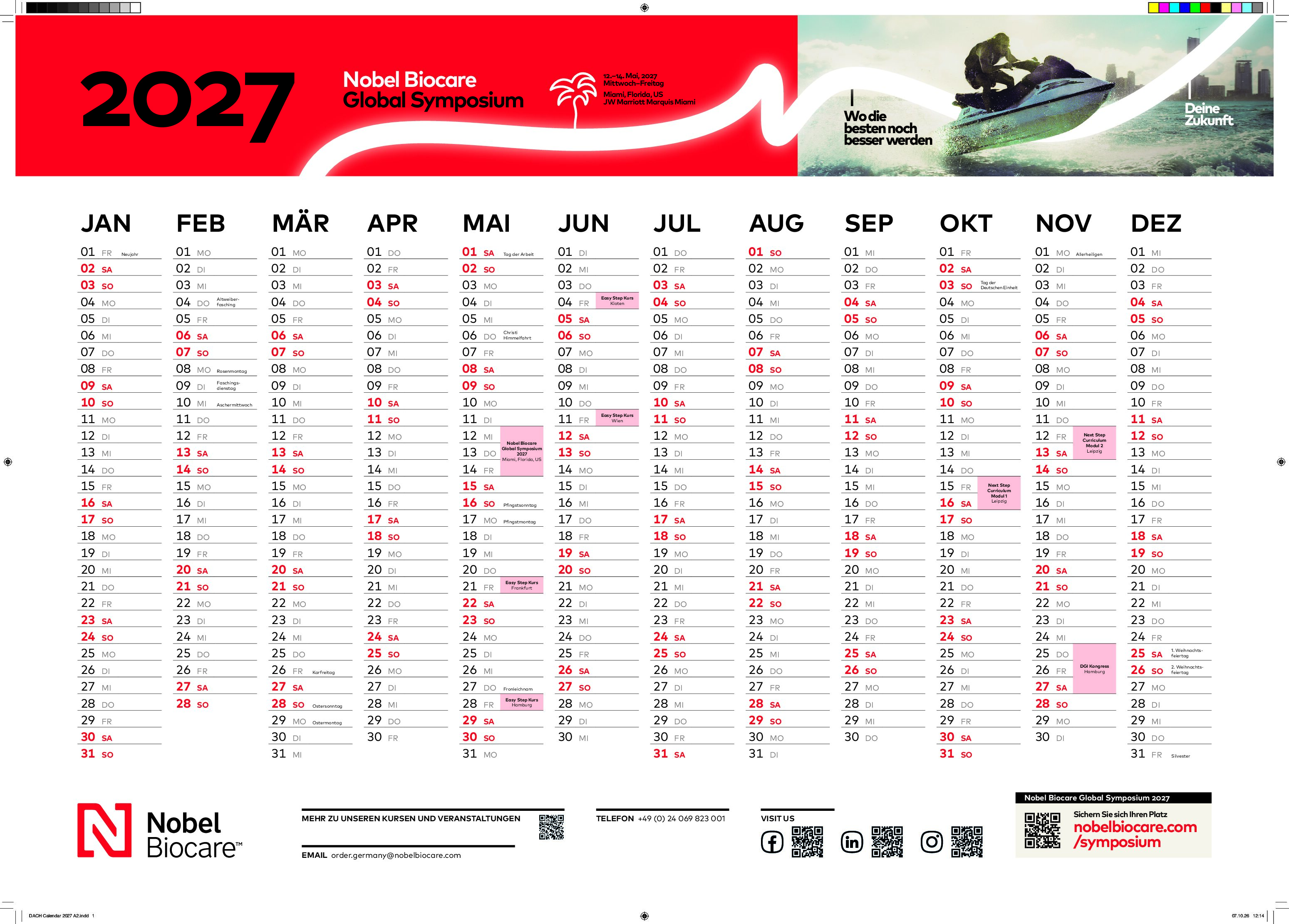 DACH Calendar 2027 A2 DE PF Marks 3mmBleed Wandkalender 2027 DIN A2