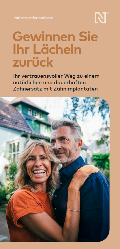 Patientenflyer "Gewinnen Sie Ihr Lächeln zurück" (20 Pkg)