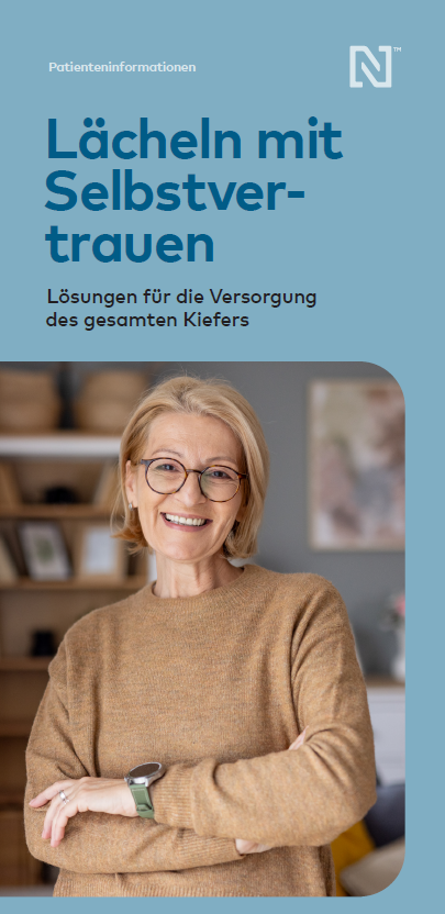 Patientenflyer "Versorgung des gesamten Kiefers" (20 Pkg)