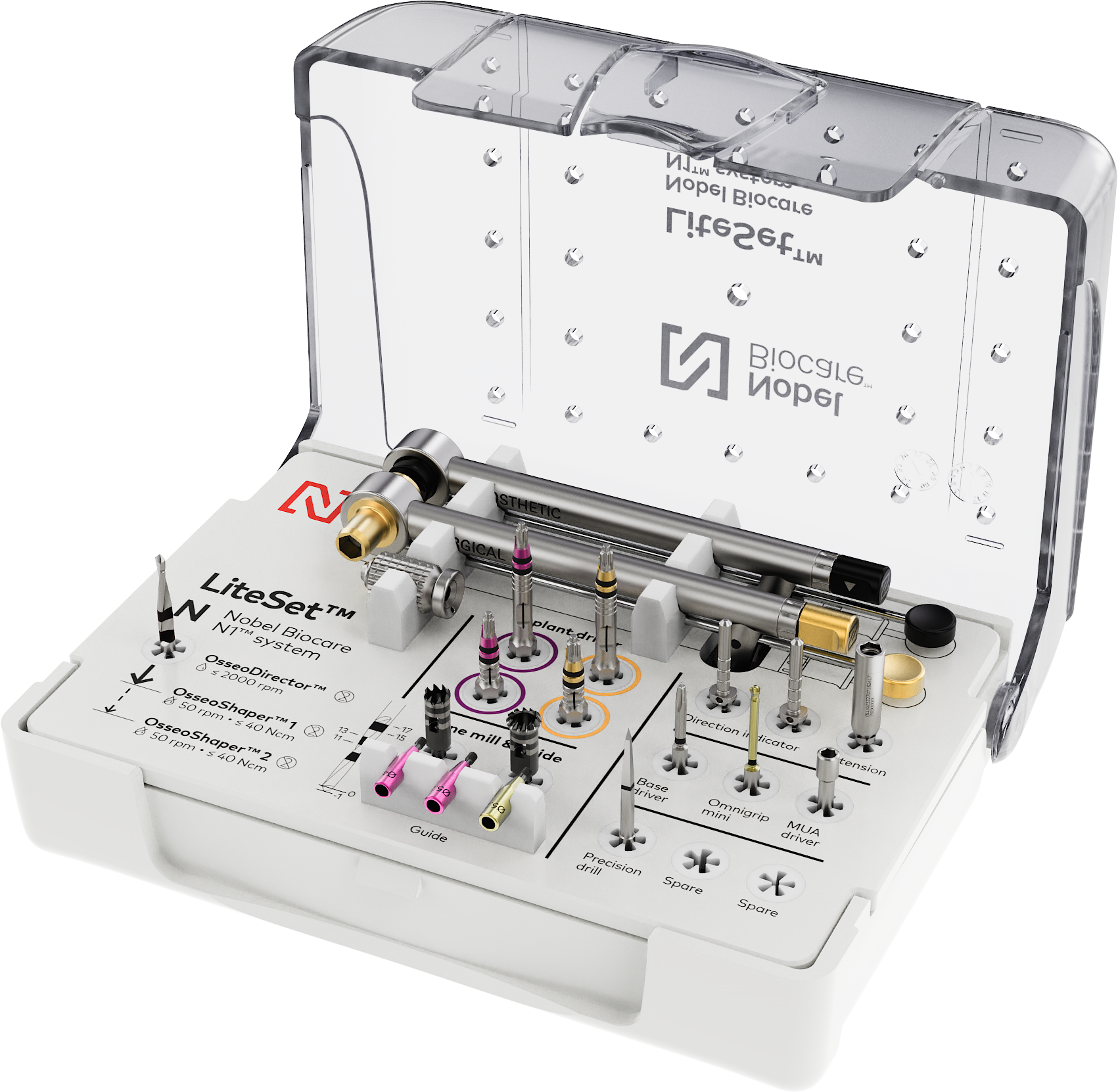 LiteSet N1 filled Nobel N1™ System | LiteSet™ Pure Set